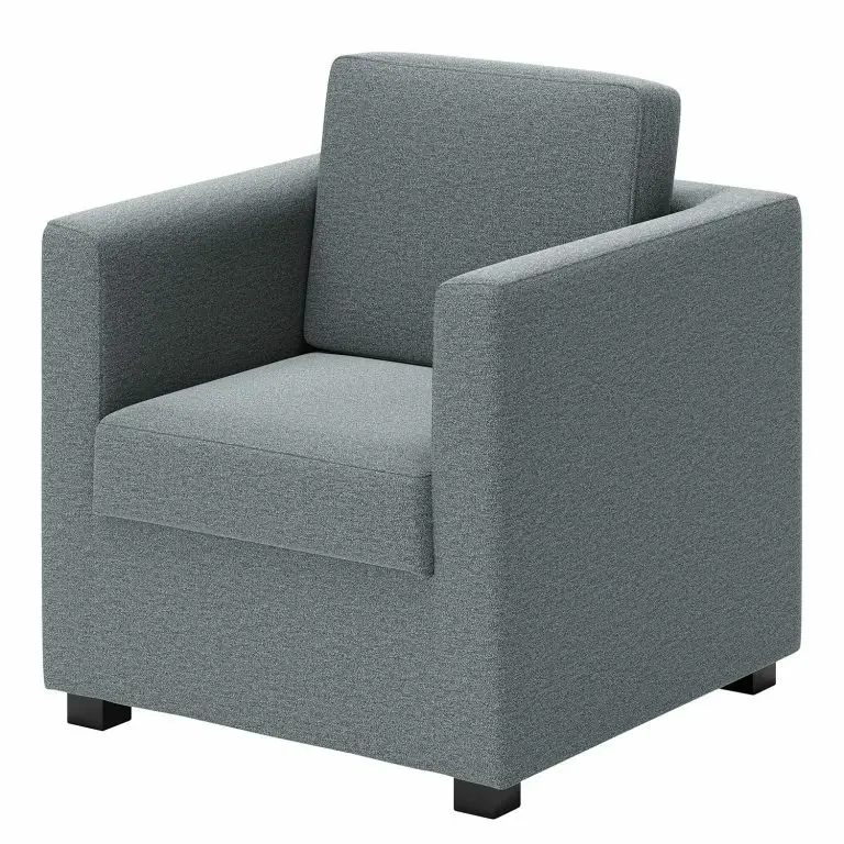 loftscape Loftscape Fauteuil Deven IX – Tissu – Bleu Gris
