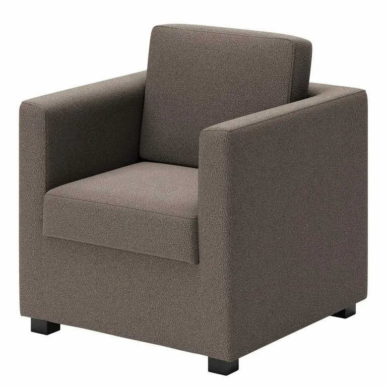 loftscape Loftscape Fauteuil Deven XIII – Aspect cuir vieilli – Gris
