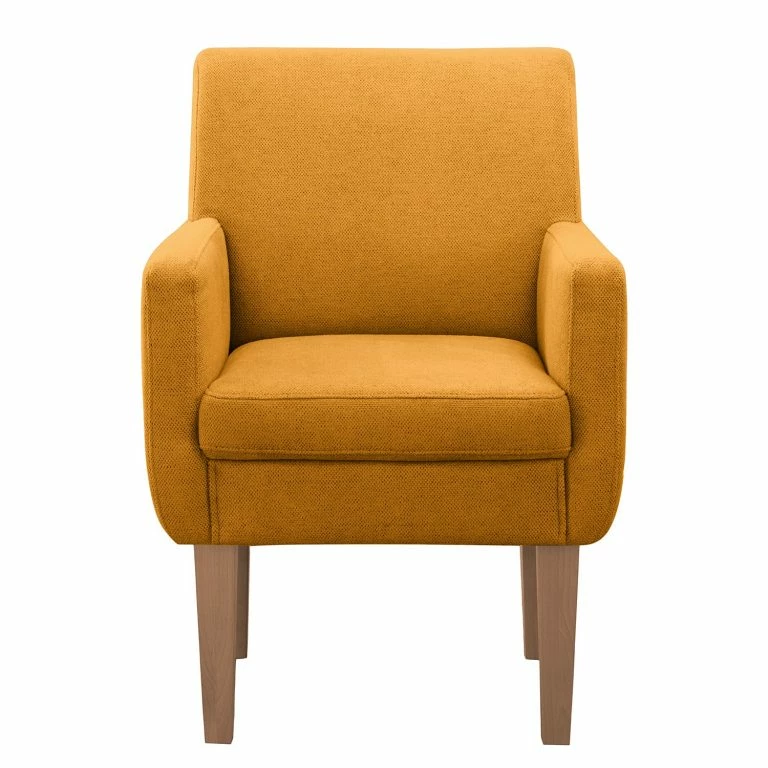 Loftscape Loftscape Fauteuil Gramont – Tissu Eteri: Jaune Moutarde