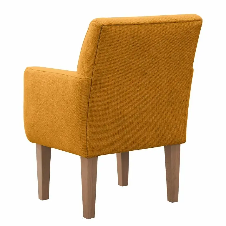 Loftscape Loftscape Fauteuil Gramont – Tissu Eteri: Jaune Moutarde