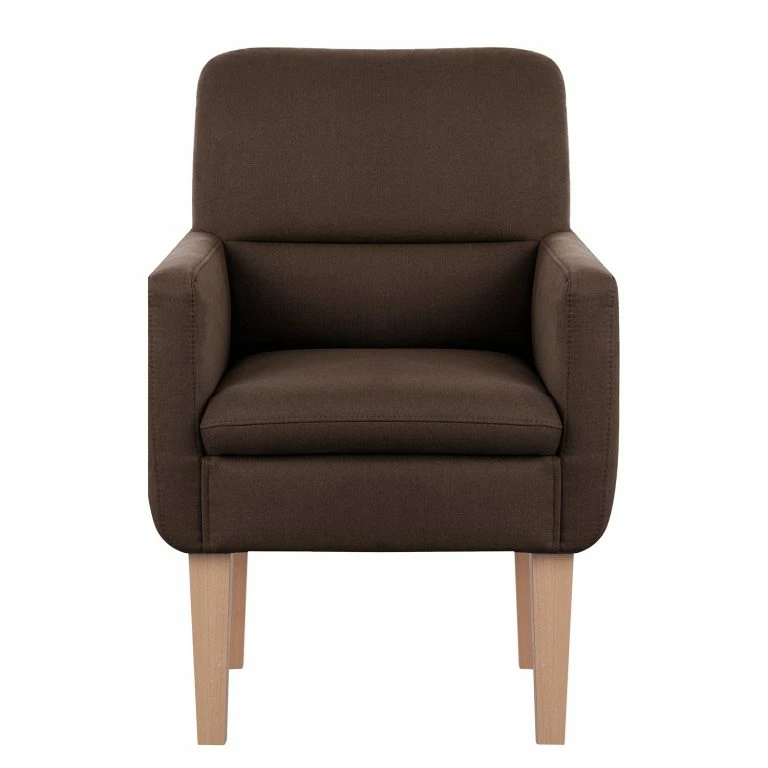 Loftscape Loftscape Fauteuil Juillac – Tissage à Plat – Tissu Olea: Espresso