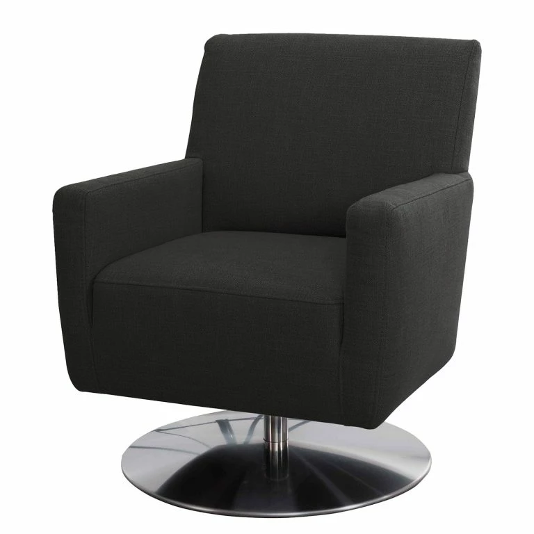 loftscape Loftscape Fauteuil Lancie – Tissu Gila: Anthracite