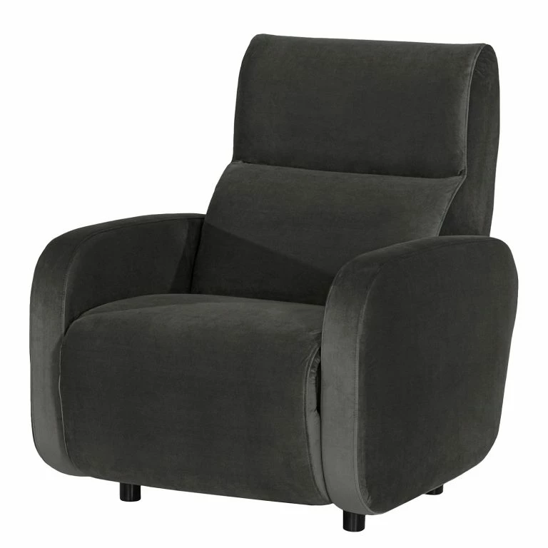 loftscape Loftscape Fauteuil Mezin I – Velours – Velours Ravi: Anthracite