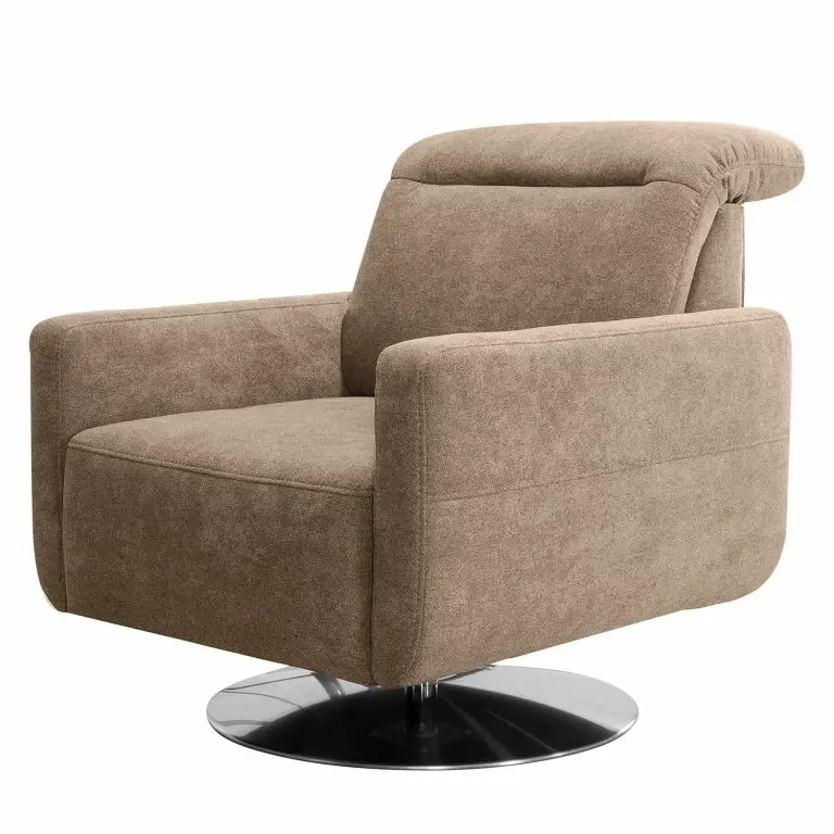 loftscape Loftscape Fauteuil Montaner – Tissu Camie: Cappuccino