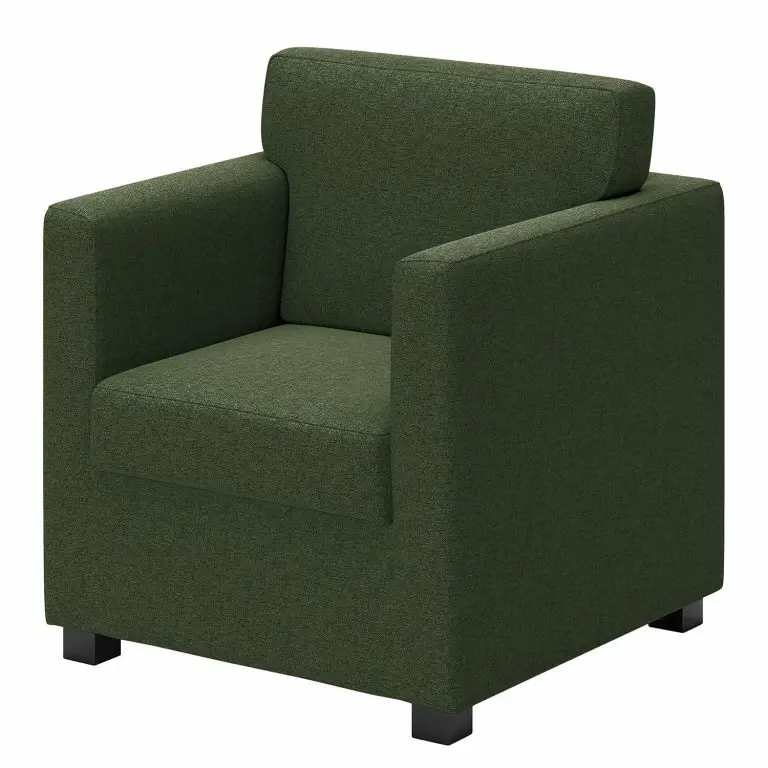 loftscape Loftscape Fauteuil Nibley V – Tissu – Vert vieilli