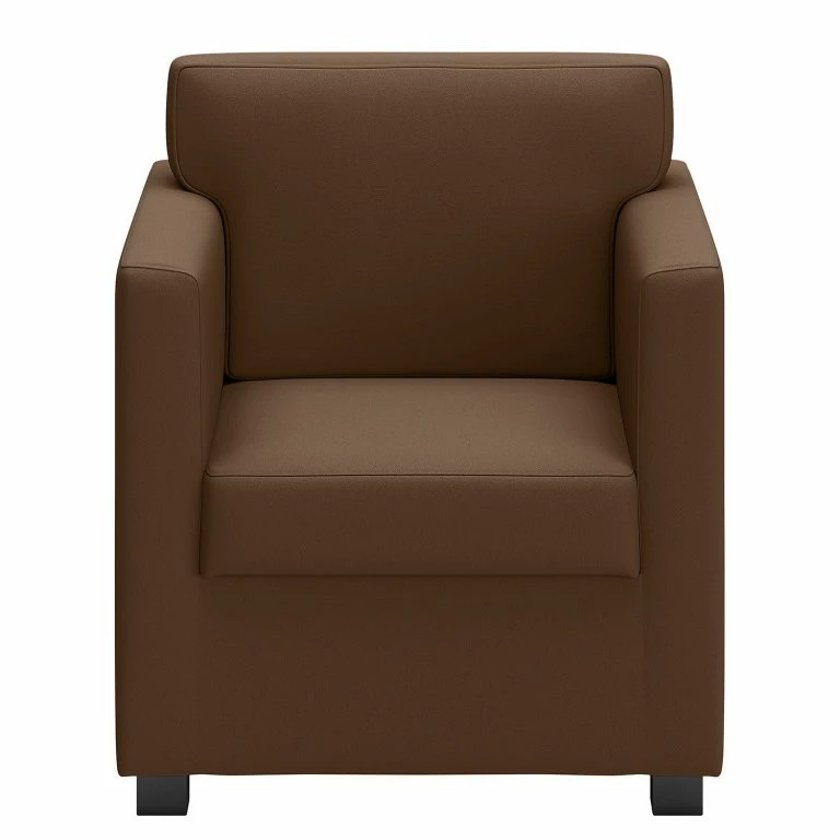Loftscape Loftscape Fauteuil Nibley VIII – Imitation Cuir – Nougat