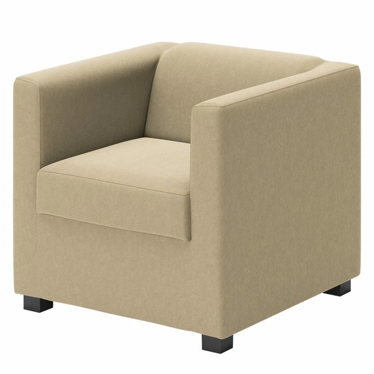 Loftscape Loftscape Fauteuil Wilno I – Cuir Véritable – Cappuccino