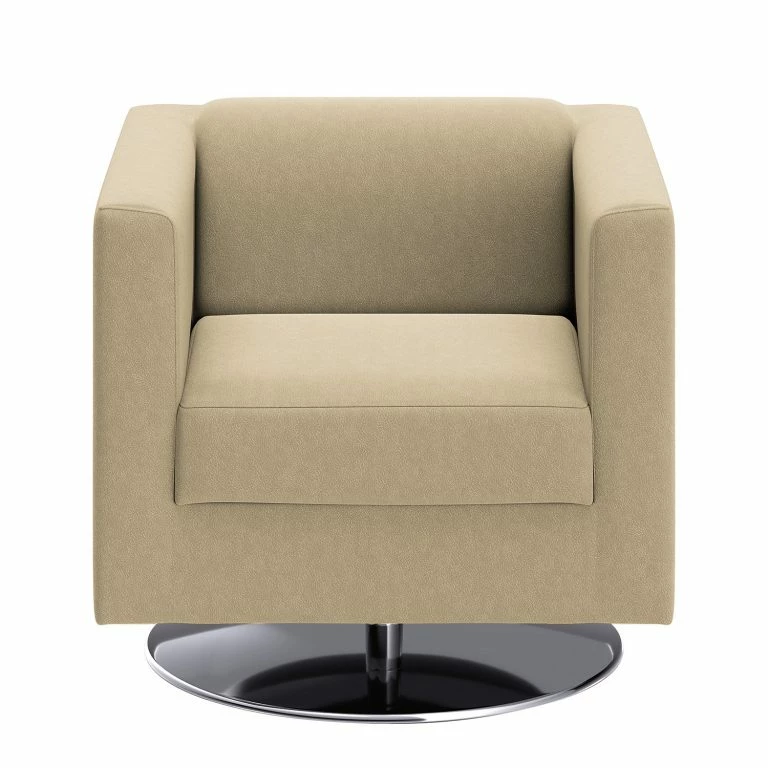 Loftscape Loftscape Fauteuil Wilno V – Cuir Véritable – Cappuccino