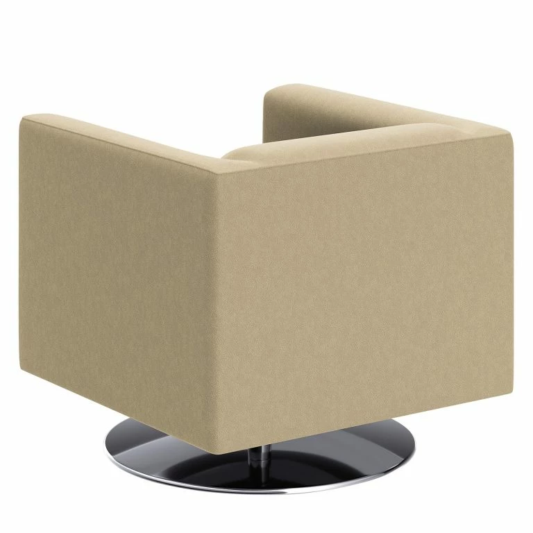 Loftscape Loftscape Fauteuil Wilno V – Cuir Véritable – Cappuccino