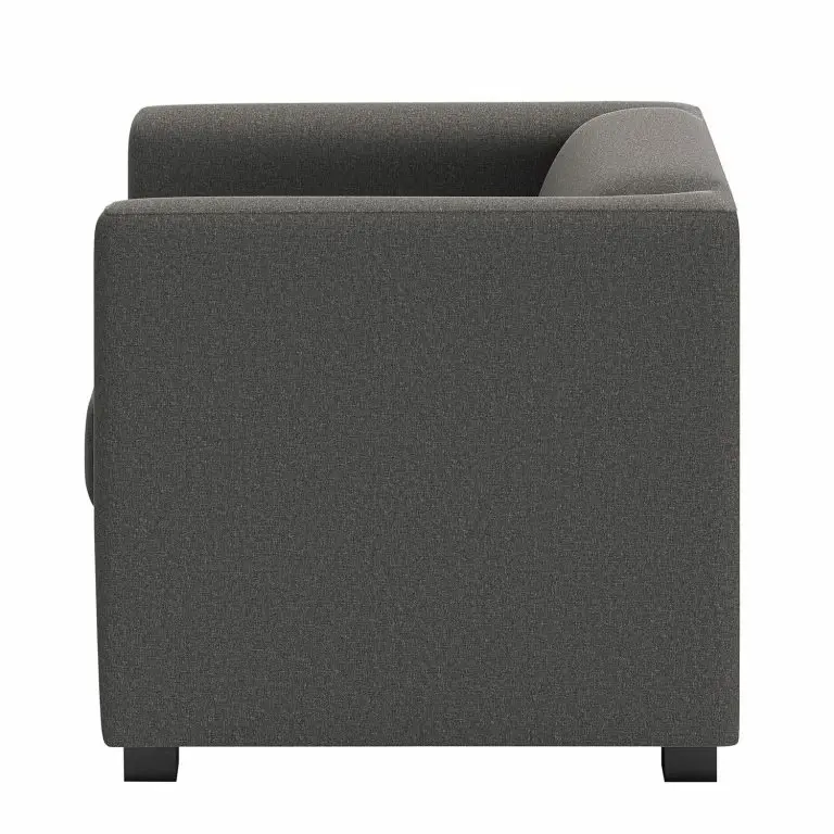 Loftscape Loftscape Fauteuil Wilno XI – Tissage à Plat – Gris Foncé