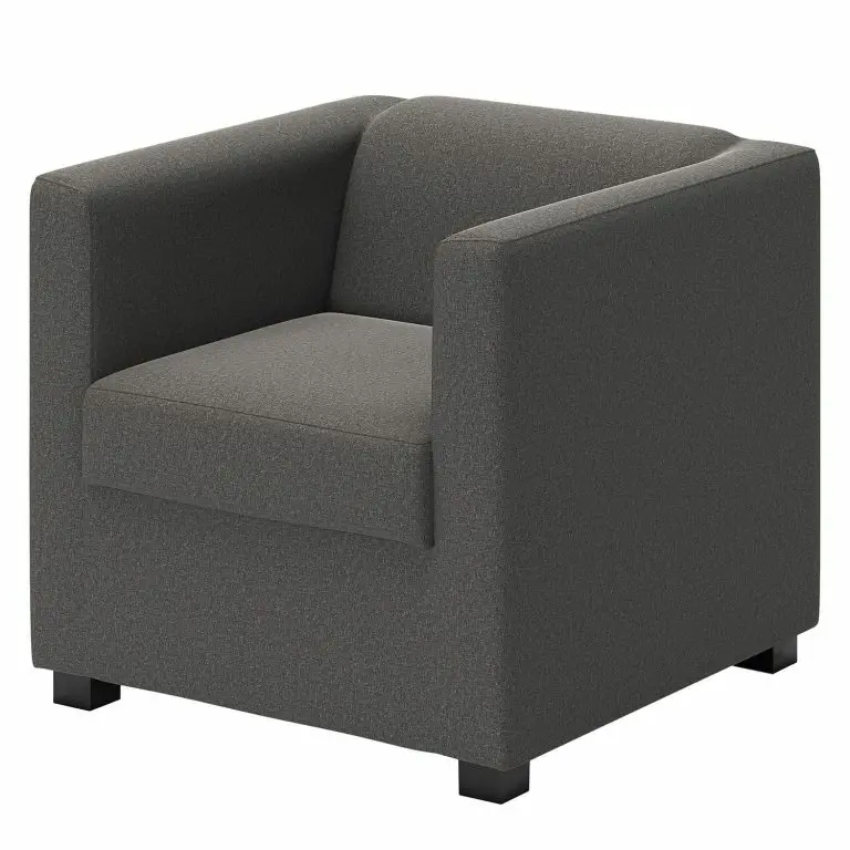 loftscape Loftscape Fauteuil Wilno XI – Tissage à plat – Gris foncé