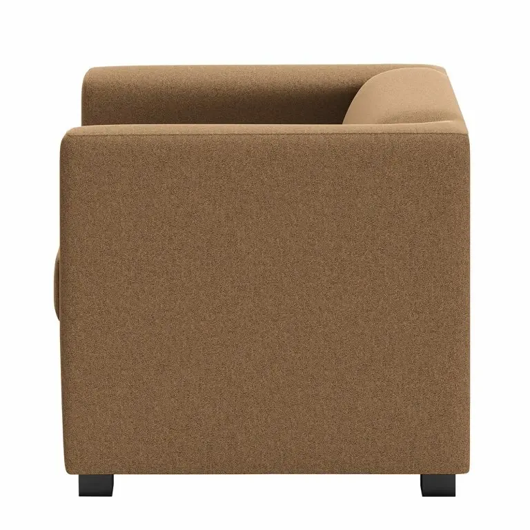 Loftscape Loftscape Fauteuil Wilno XVI – Aspect Cuir Vieilli – Marron Clair
