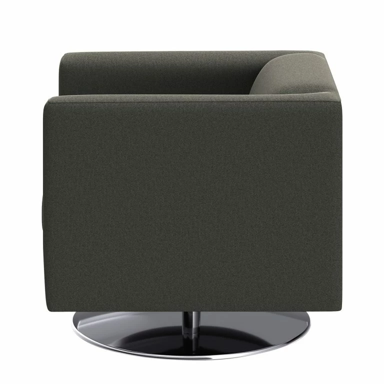 Loftscape Loftscape Fauteuil Wilno XX – Aspect Cuir Vieilli – Gris