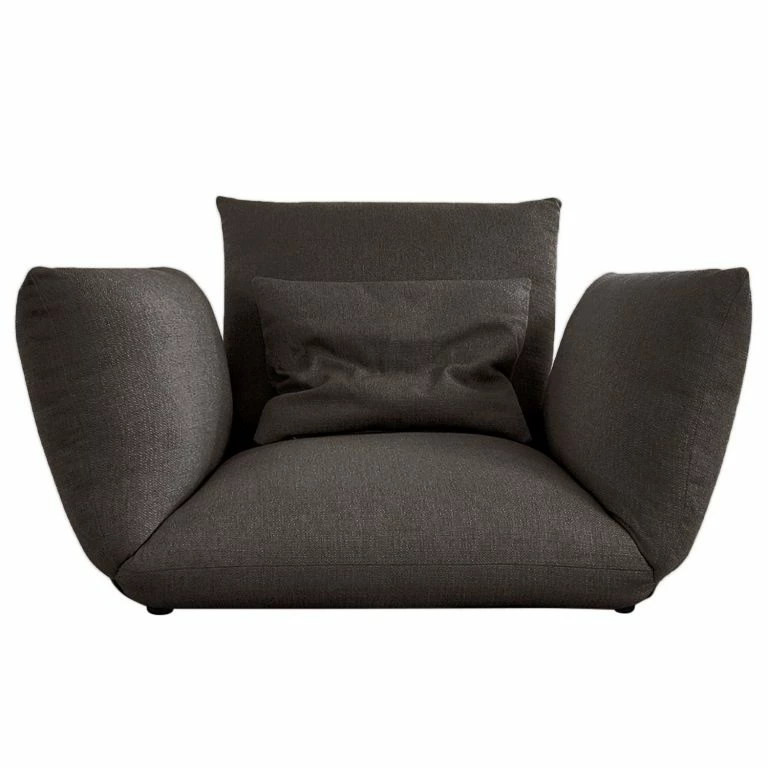 Loftscape Loftscape Fauteuil XL Olympus – Tissu Polly: Anthracite