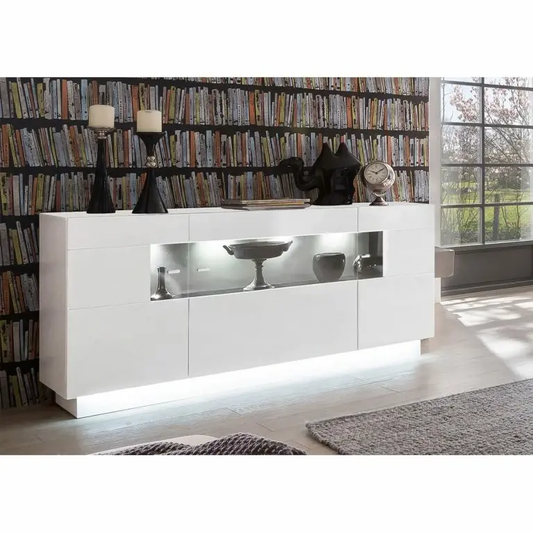 Loftscape Fredriks Buffet Bylas – Blanc Brillant