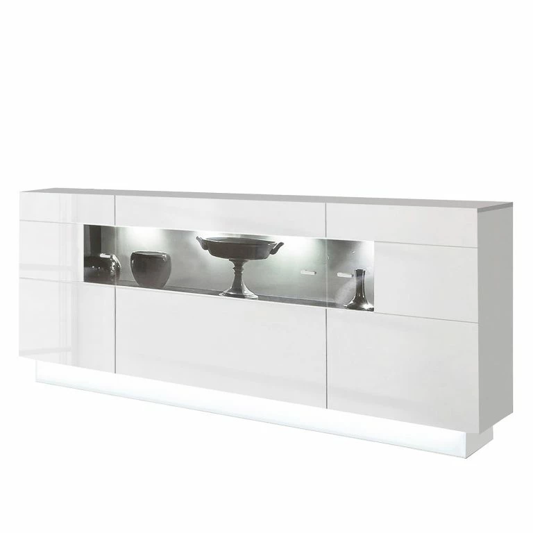 loftscape Fredriks Buffet Bylas – Blanc brillant