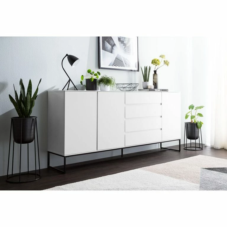 Loftscape Fredriks Buffet Zaddy III – Blanc / Noir