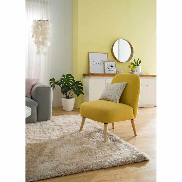 Loftscape Fredriks Fauteui Tusmore – Tissu – Jaune