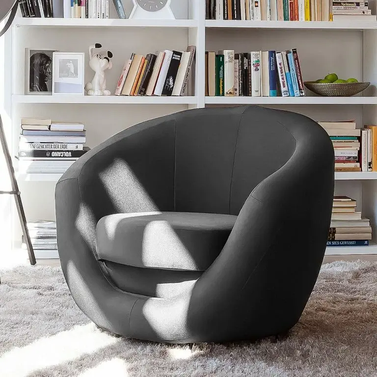 Loftscape Fredriks Fauteuil Marvin – Tissu Noir