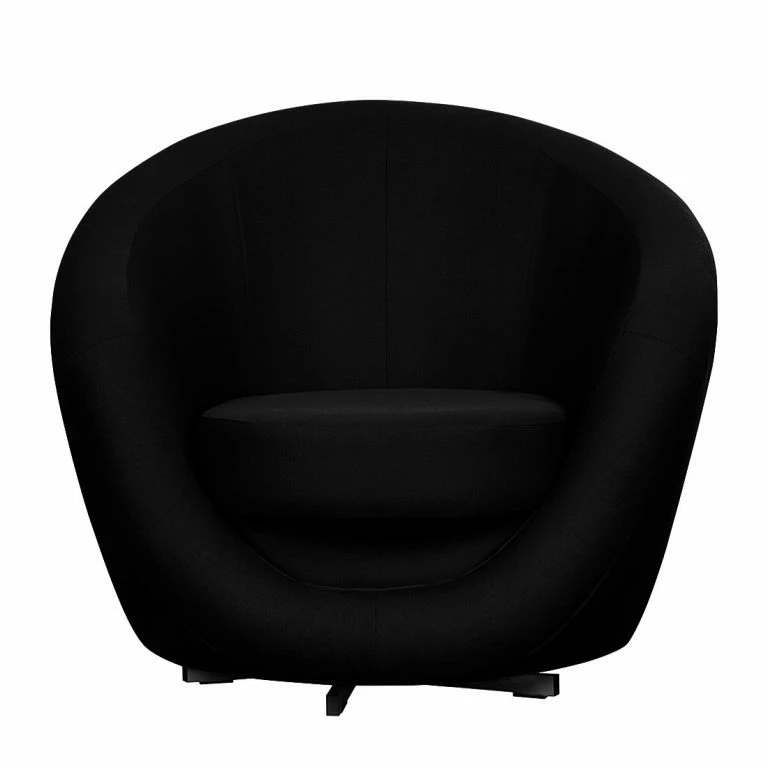 Loftscape Fredriks Fauteuil Marvin – Tissu Noir