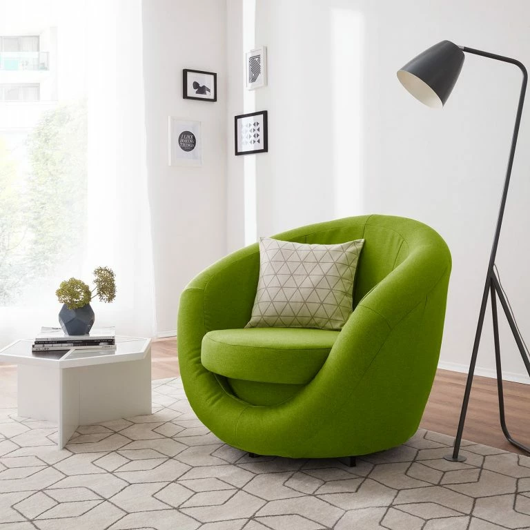 Loftscape Fredriks Fauteuil Pivotant Marvin – Vert