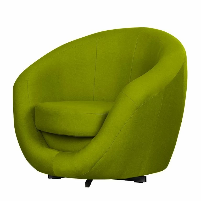loftscape Fredriks Fauteuil pivotant Marvin – Vert