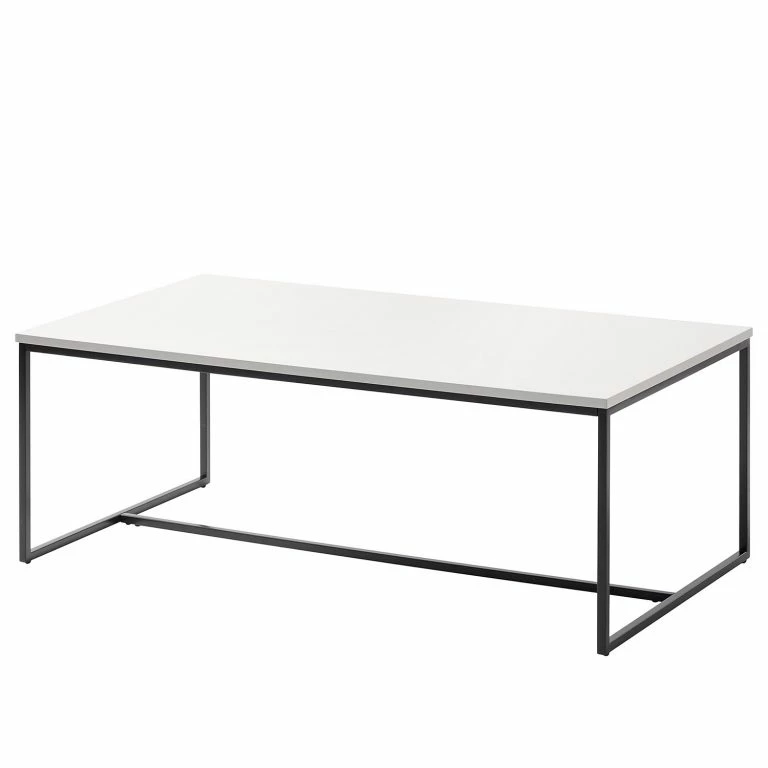 loftscape Fredriks Table basse Zaddy – Blanc / Noir