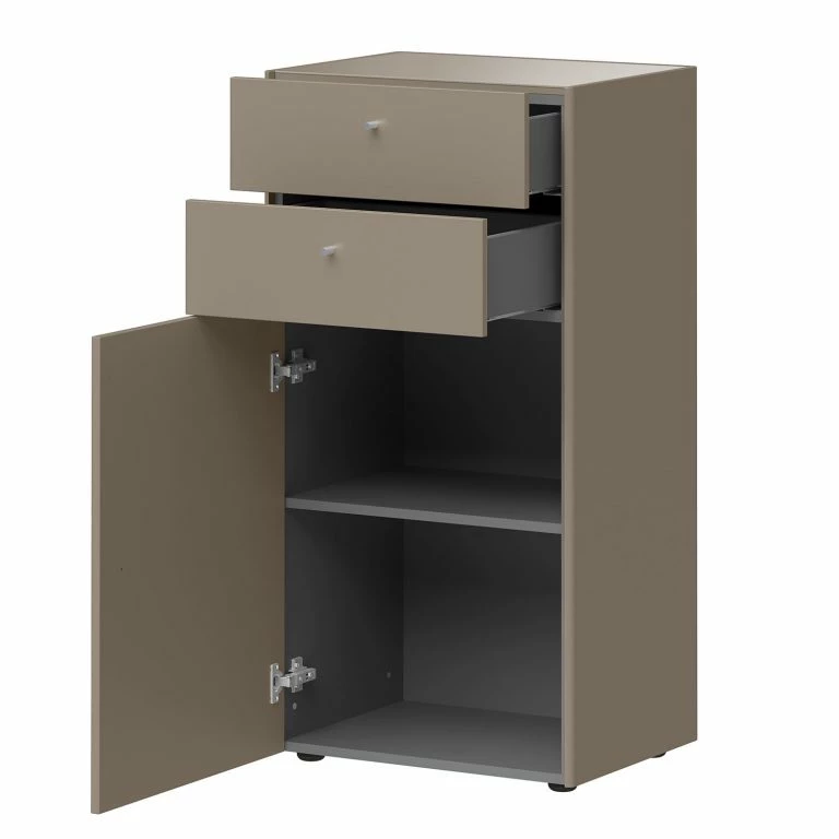 Loftscape Germania Commode Monteo III – Gris Minéral