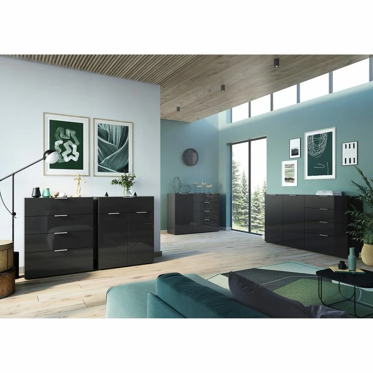 Loftscape Germania Commode Oakland II – Noir