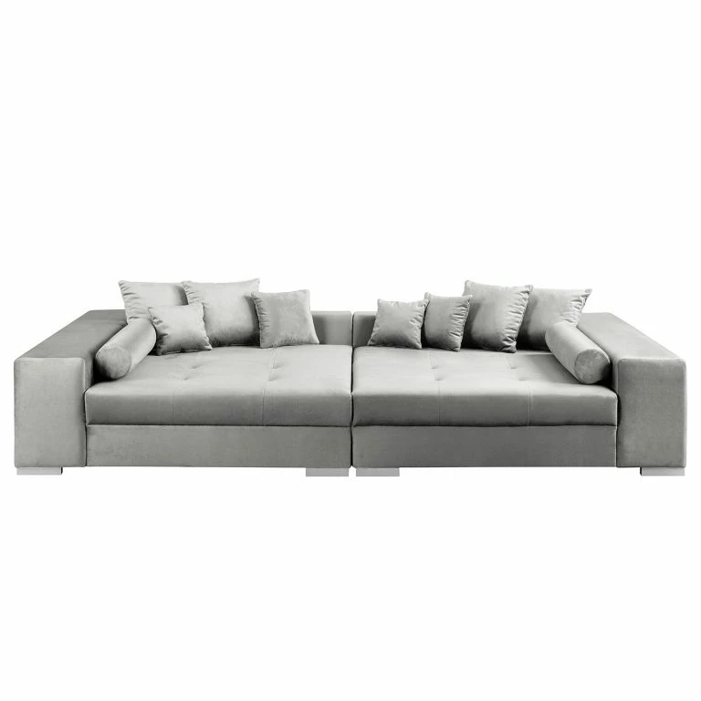 Loftscape Loftscape Grand Canapé Canton – Velours – Gris Lumineux