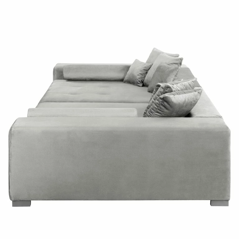 Loftscape Loftscape Grand Canapé Canton – Velours – Gris Lumineux