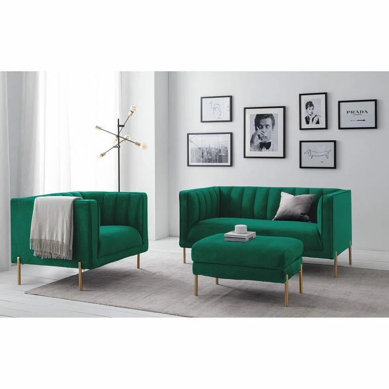 Loftscape Jack & Alice Fauteuil Borlo – Vert Foncé