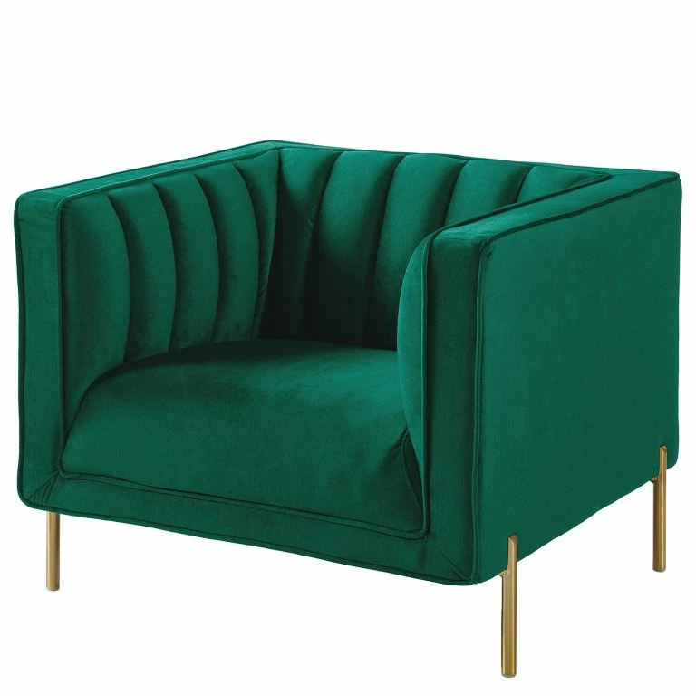 loftscape Jack & Alice Fauteuil Borlo – Vert foncé