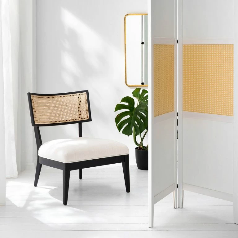 Loftscape Jack & Alice Fauteuil Burke I – Tissu – Crème