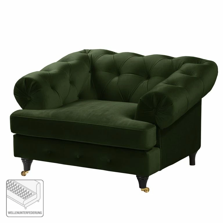 Loftscape Jack & Alice Fauteuil Thory – Vert Vieilli