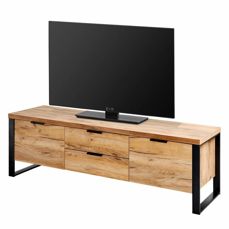 Loftscape Jahnke Meuble TV Loop – Imitation Chêne