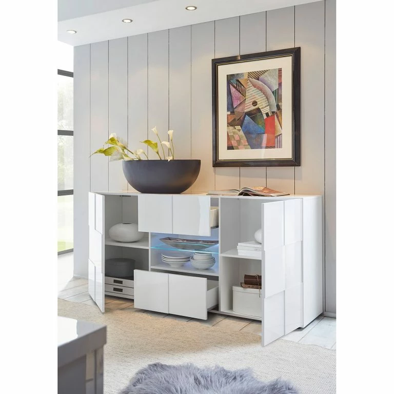 Loftscape LC Spa Buffet Dama II – Blanc Brillant