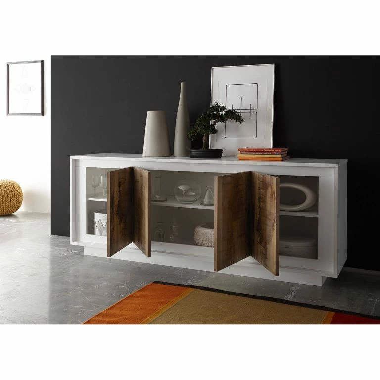 Loftscape LC Spa Buffet Forenza – Marron Clair / Blanc