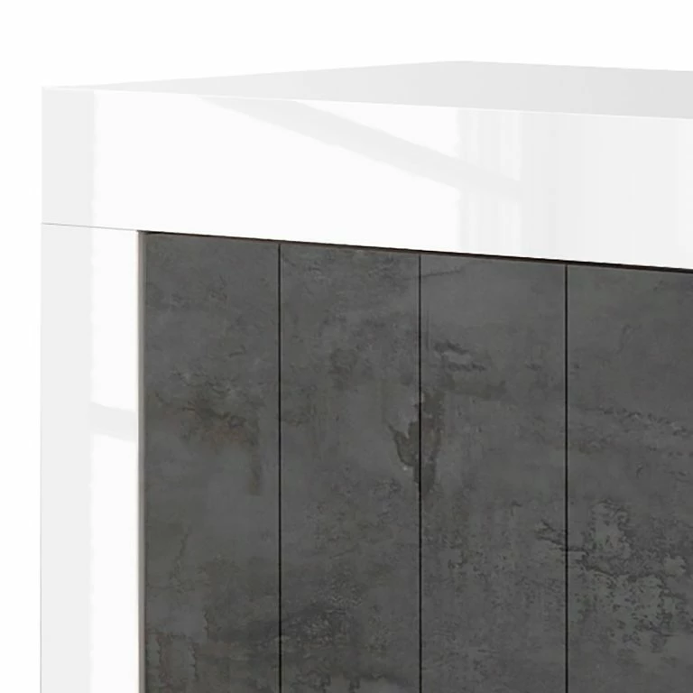 Loftscape LC Spa Buffet Urbino I – Gris Foncé / Blanc