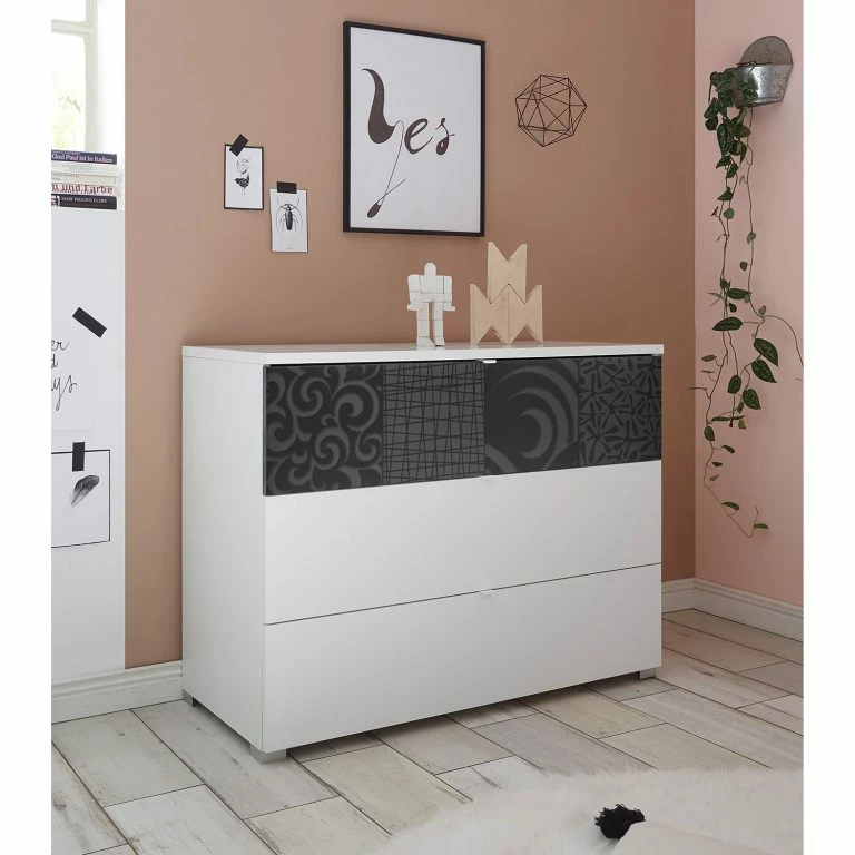 Loftscape LC Spa Commode Laussonne – Blanc / Graphite