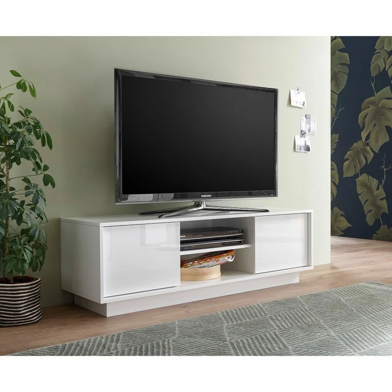 Loftscape LC Spa Meuble TV Ice – Blanc Brillant