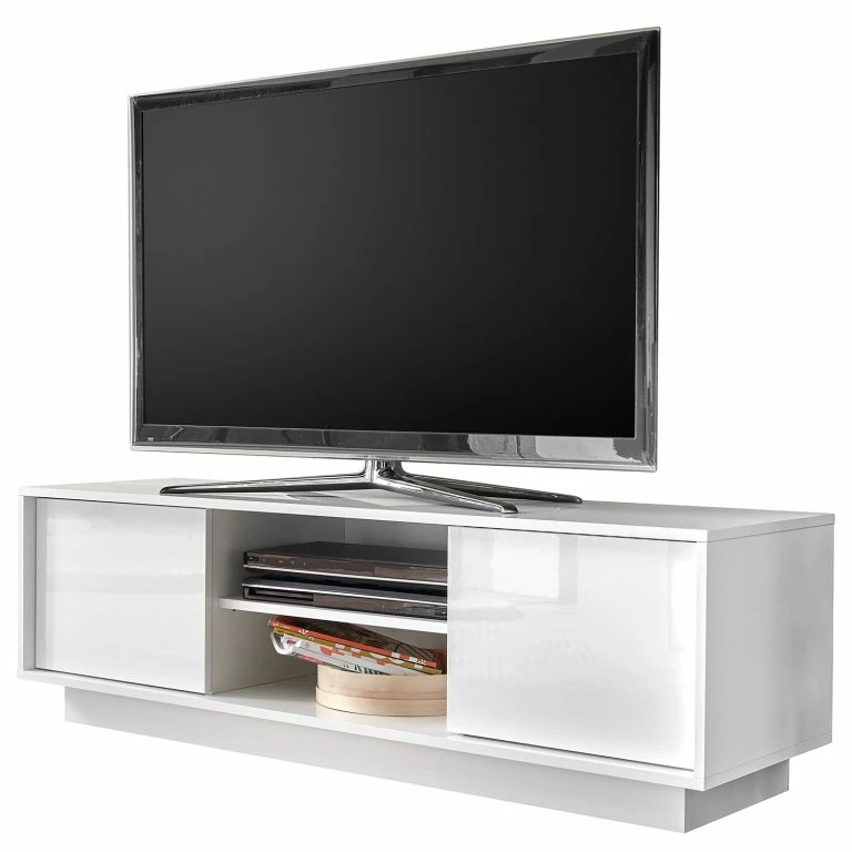loftscape LC Spa Meuble TV Ice – Blanc brillant