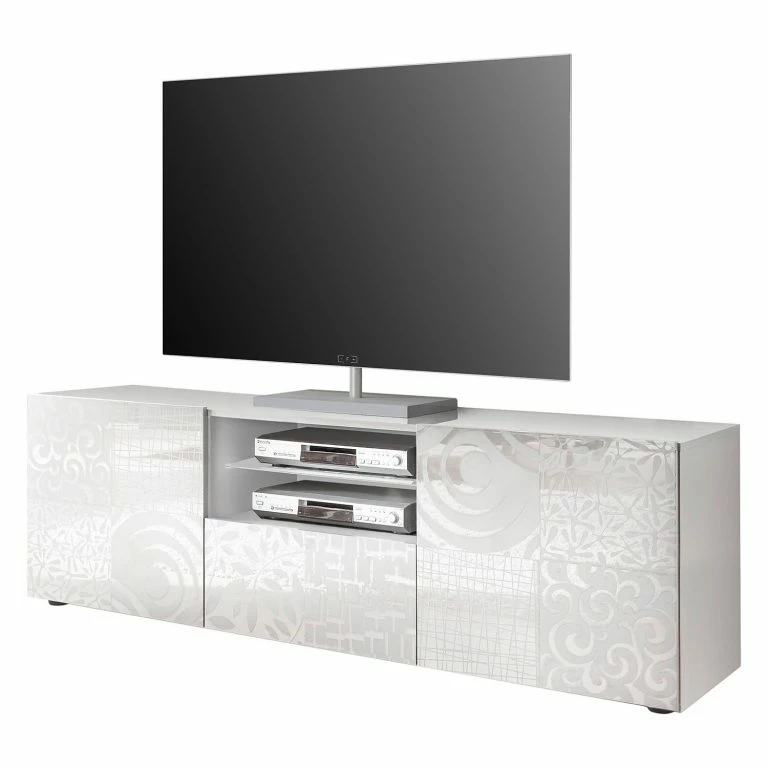 loftscape LC Spa Meuble TV Miro – Blanc brillant