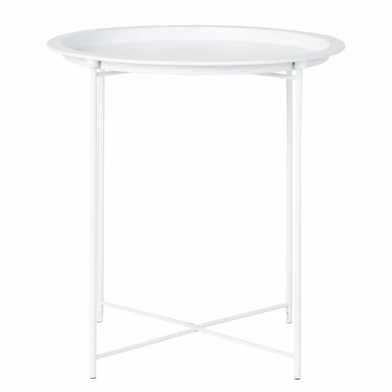 loftscape Loftscape Bout de canapé Screebe – Blanc