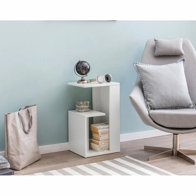 Loftscape Loftscape Bout De Canapé Vernusse – Blanc