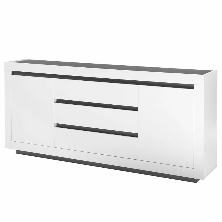 Loftscape Loftscape Buffet Accra – Blanc / Anthracite