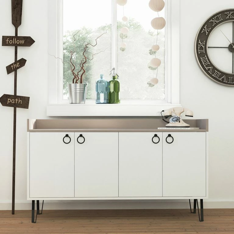 Loftscape Loftscape Buffet Dalma – Blanc / Crème