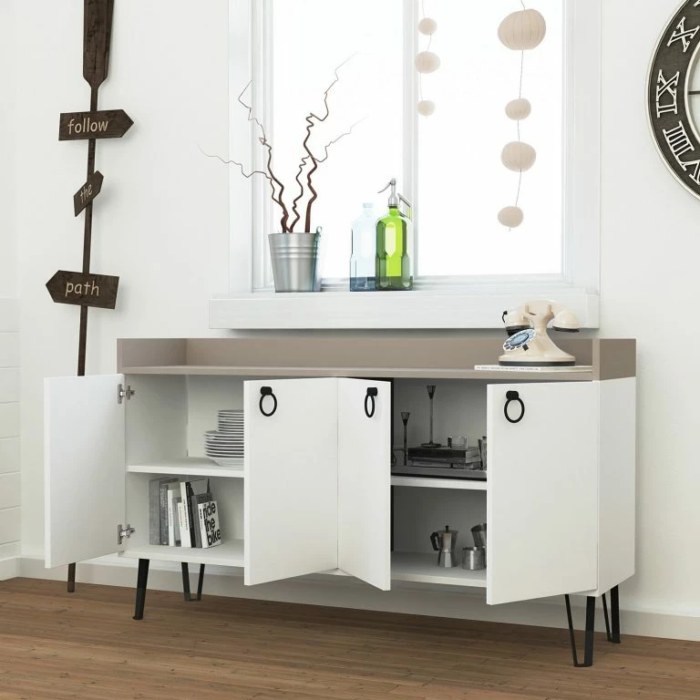 Loftscape Loftscape Buffet Dalma – Blanc / Crème