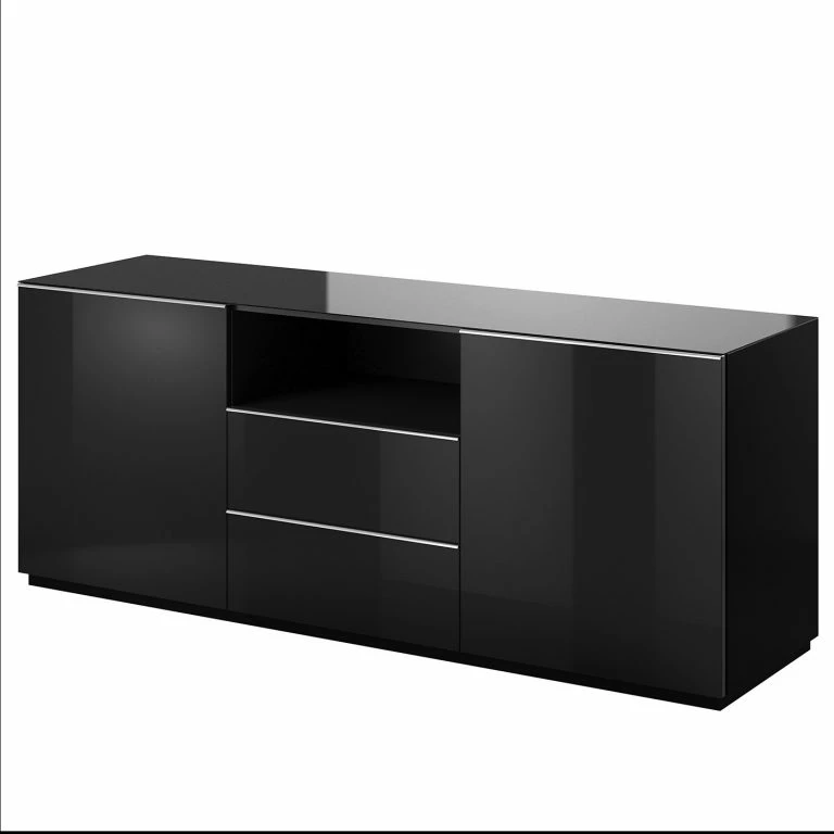 Loftscape Loftscape Buffet Habas I – Verre – Noir