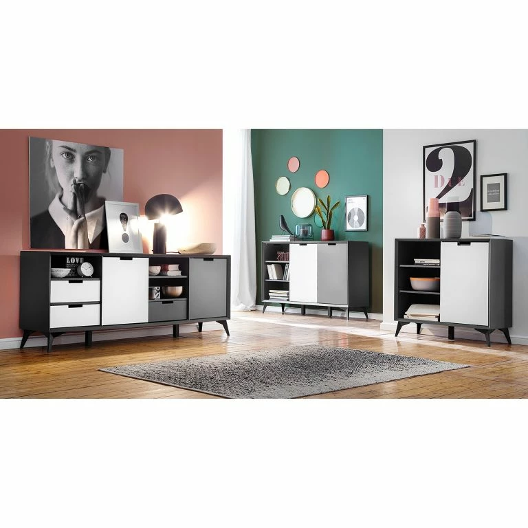 Loftscape Loftscape Commode Nevez I – Blanc / Gris